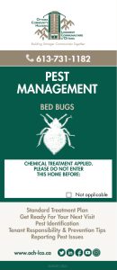 Pest Management - Bed Bugs Brochure