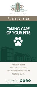 Taking Care of Your Pets