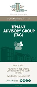 Tenant Advisory Group (TAG)