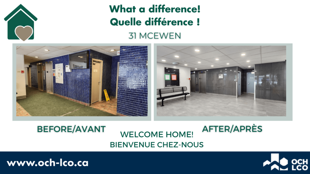 Welcome Home before and after BIL McEwen Twitter